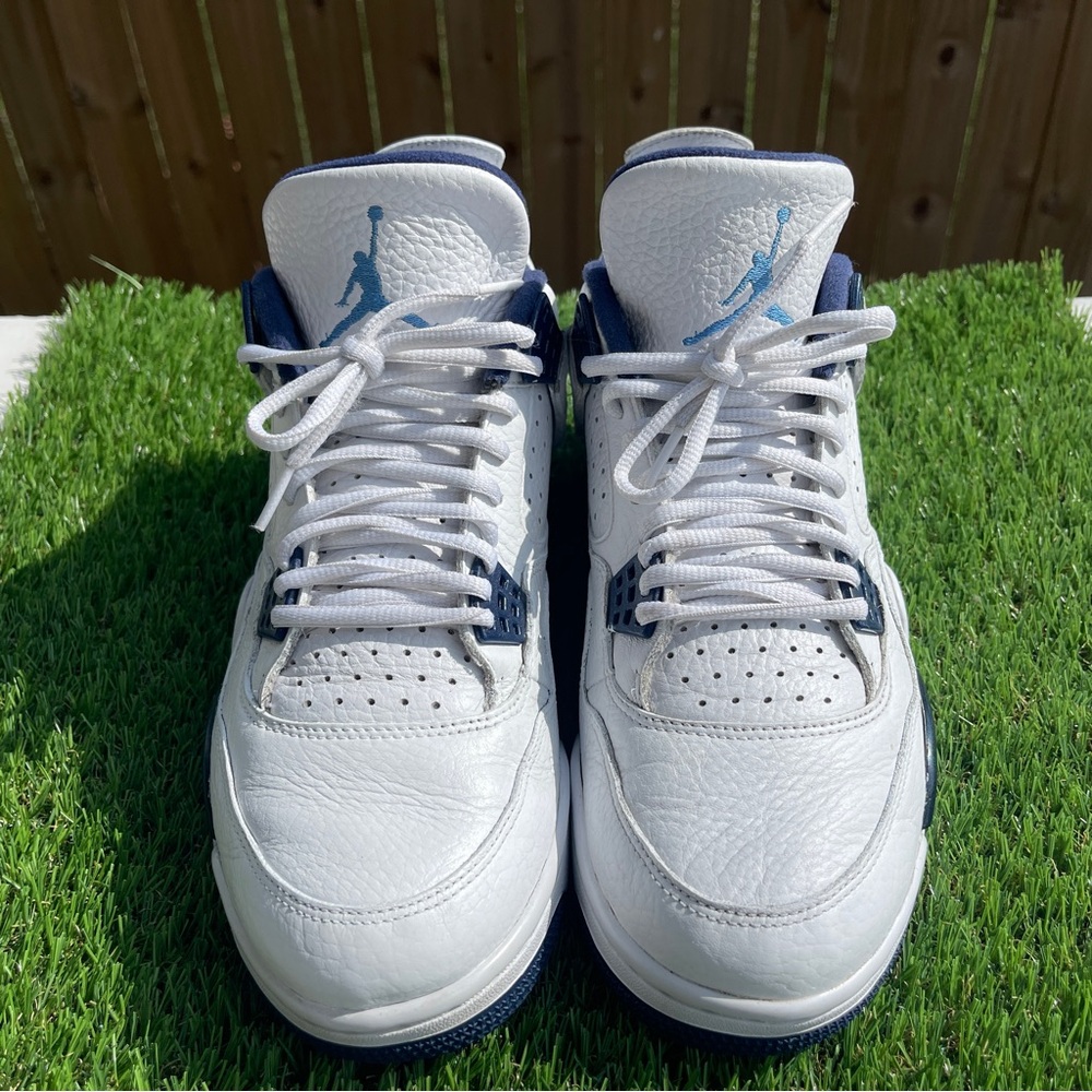 Jordan 4 Retro LS Columbia Men’s Size - 10 - Picture 4 of 6